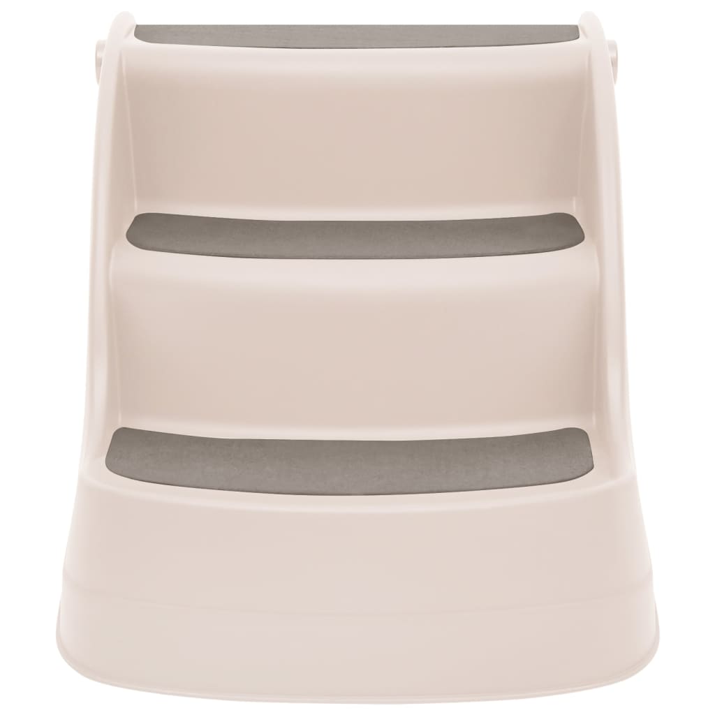 folding-3-step-dog-stairs-cream-19-7-x15-x15-plastic At Willow and Wine USA!