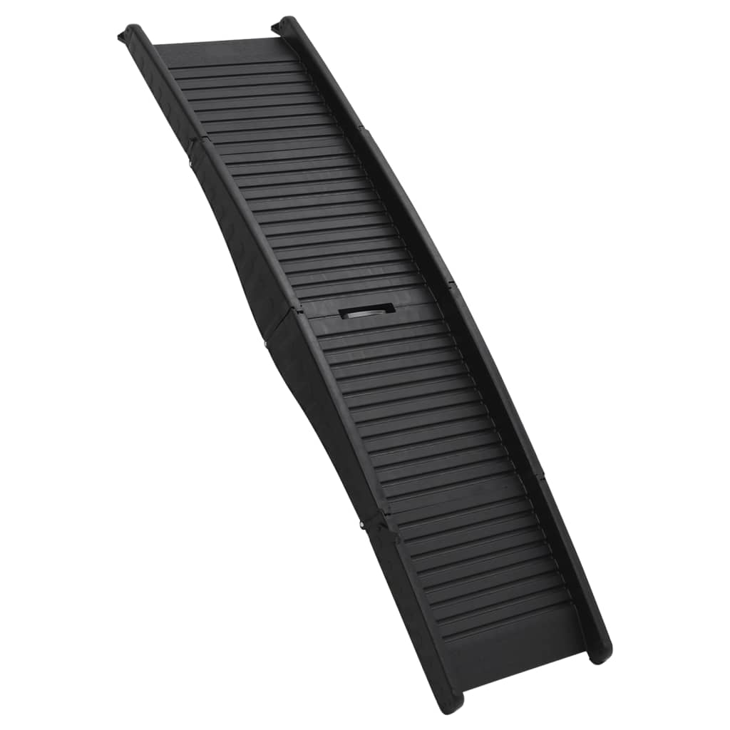 folding-dog-ramp-black-60-2-x15-7-x4-9-plastic At Willow and Wine USA!