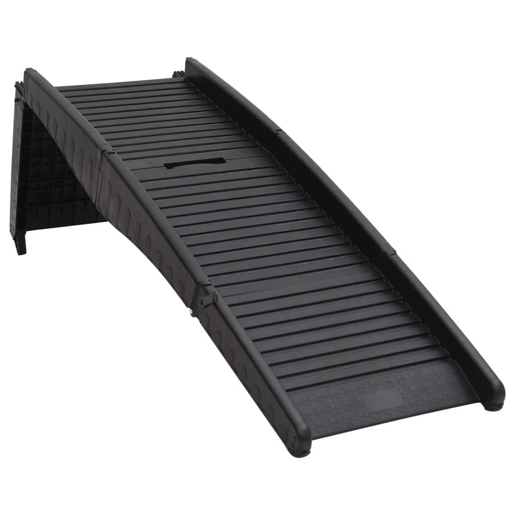 folding-dog-ramp-black-60-2-x15-7-x4-9-plastic At Willow and Wine USA!