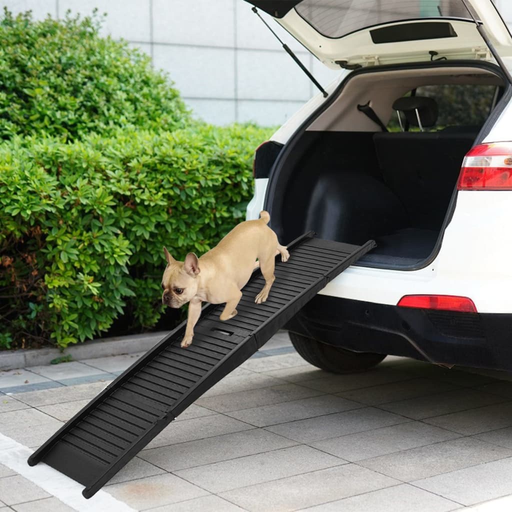 folding-dog-ramp-black-60-2-x15-7-x4-9-plastic At Willow and Wine USA!