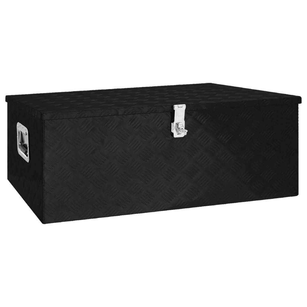 storage-box-silver-31-5-x15-4-x11-8-aluminum At Willow and Wine USA!