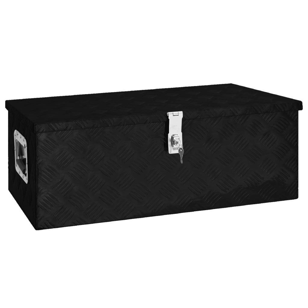 storage-box-silver-31-5-x15-4-x11-8-aluminum At Willow and Wine USA!