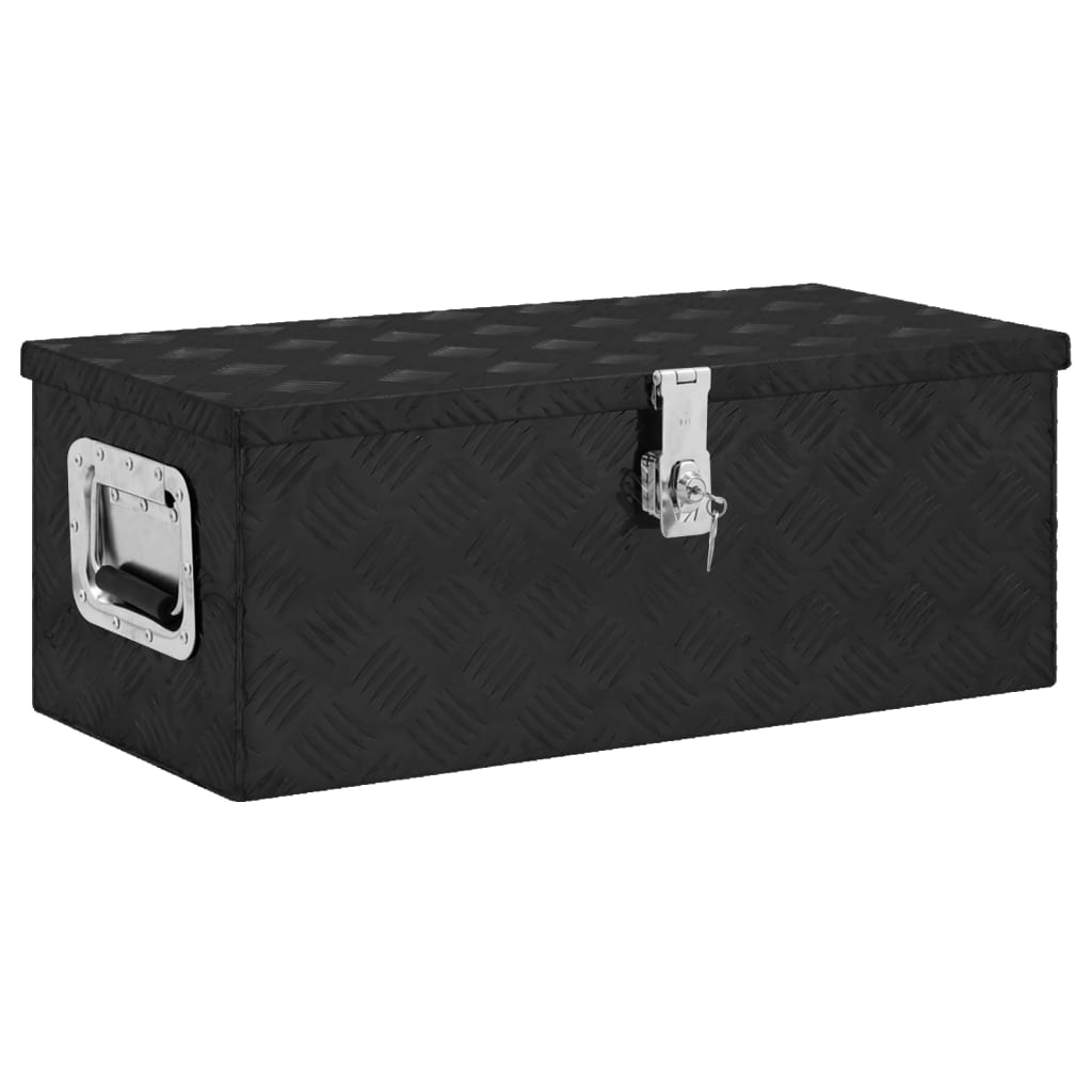 storage-box-silver-31-5-x15-4-x11-8-aluminum At Willow and Wine USA!