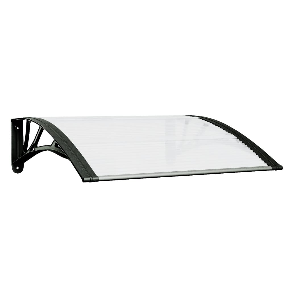 door-canopy-black-and-transparent-31-5-x31-5-polycarbonate At Willow and Wine USA!