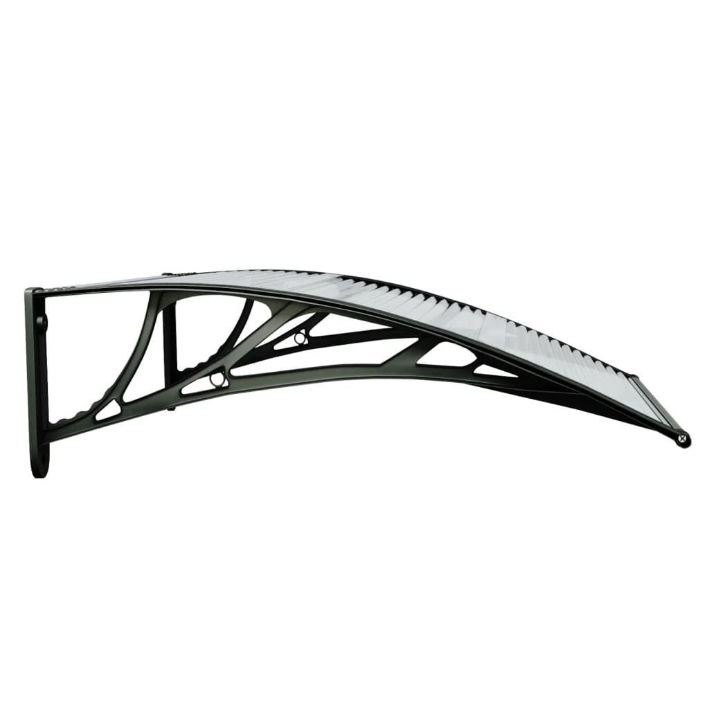 door-canopy-black-and-transparent-31-5-x31-5-polycarbonate At Willow and Wine USA!