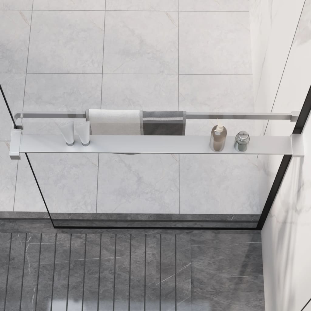 shower-shelf-for-walk-in-shower-wall-black-46-5-aluminum At Willow and Wine USA!