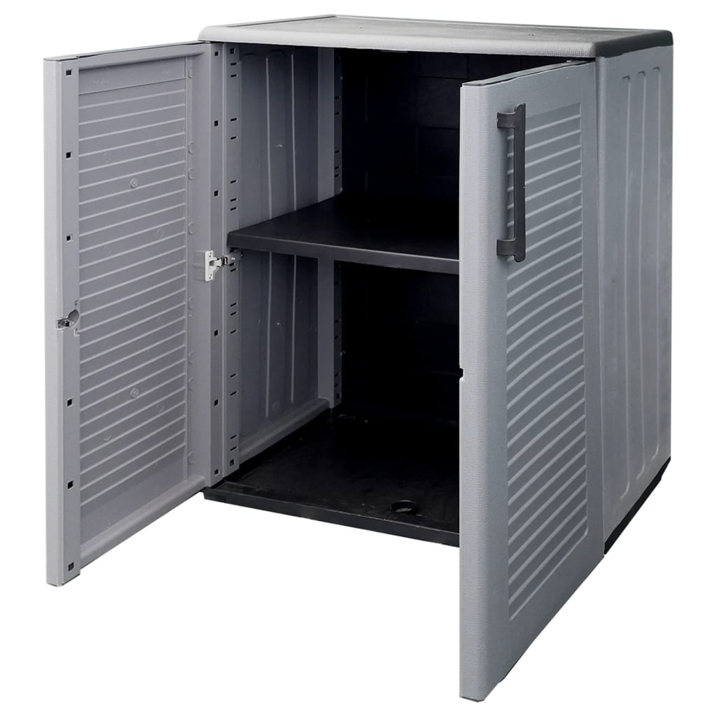 garden-storage-cabinet-gray-and-black-26-8-x14-6-x33-1-pp At Willow and Wine USA!