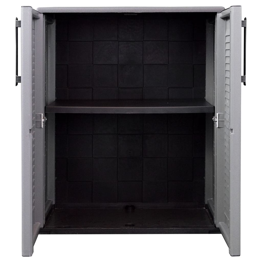 garden-storage-cabinet-gray-and-black-26-8-x14-6-x33-1-pp At Willow and Wine USA!