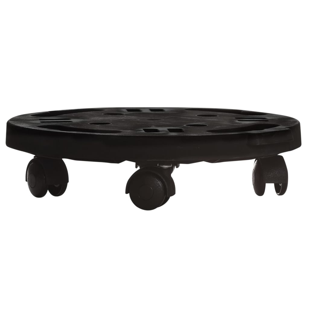 plant-trolley-with-wheels-diameter-11-8-black-374-8-lb At Willow and Wine USA!