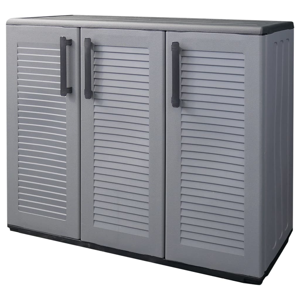 garden-storage-cabinet-gray-and-black-40-2-x14-6-x33-1-pp At Willow and Wine USA!