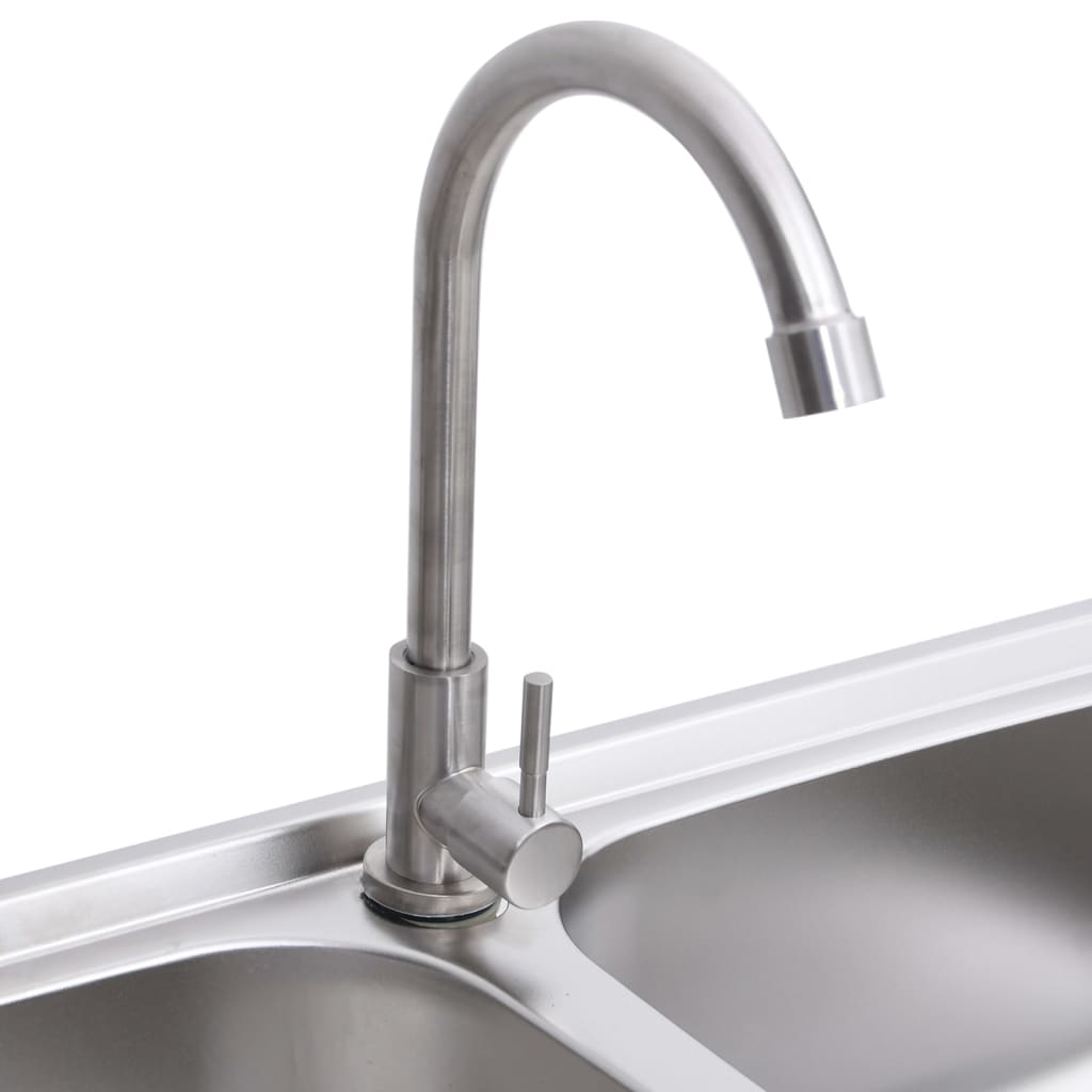 camping-sink-double-basins-with-tap-stainless-steel At Willow and Wine USA!