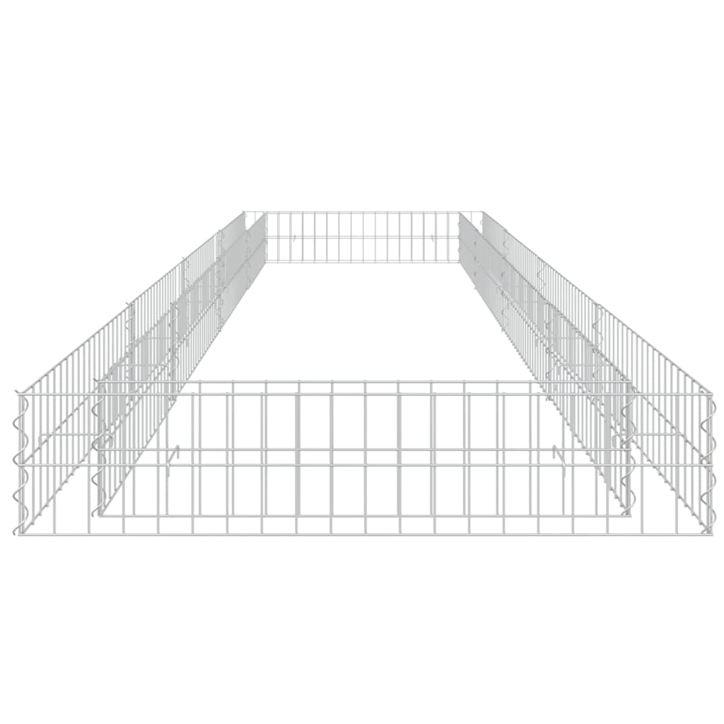 gabion-raised-bed-galvanized-steel-157-5-x39-4-x7-9 At Willow and Wine USA!