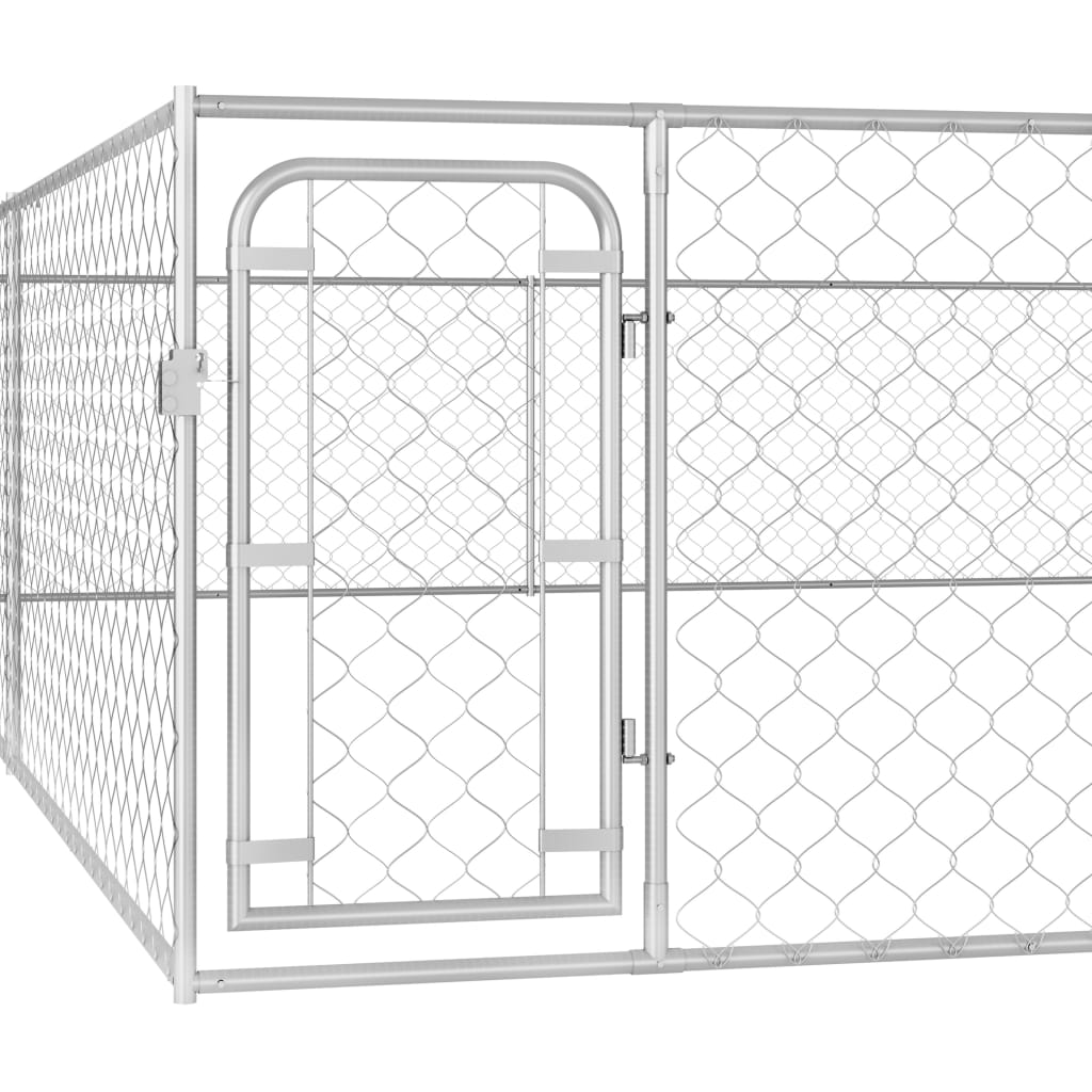 outdoor-dog-kennel-galvanized-steel-19-7-x19-7-x3-3 At Willow and Wine USA!