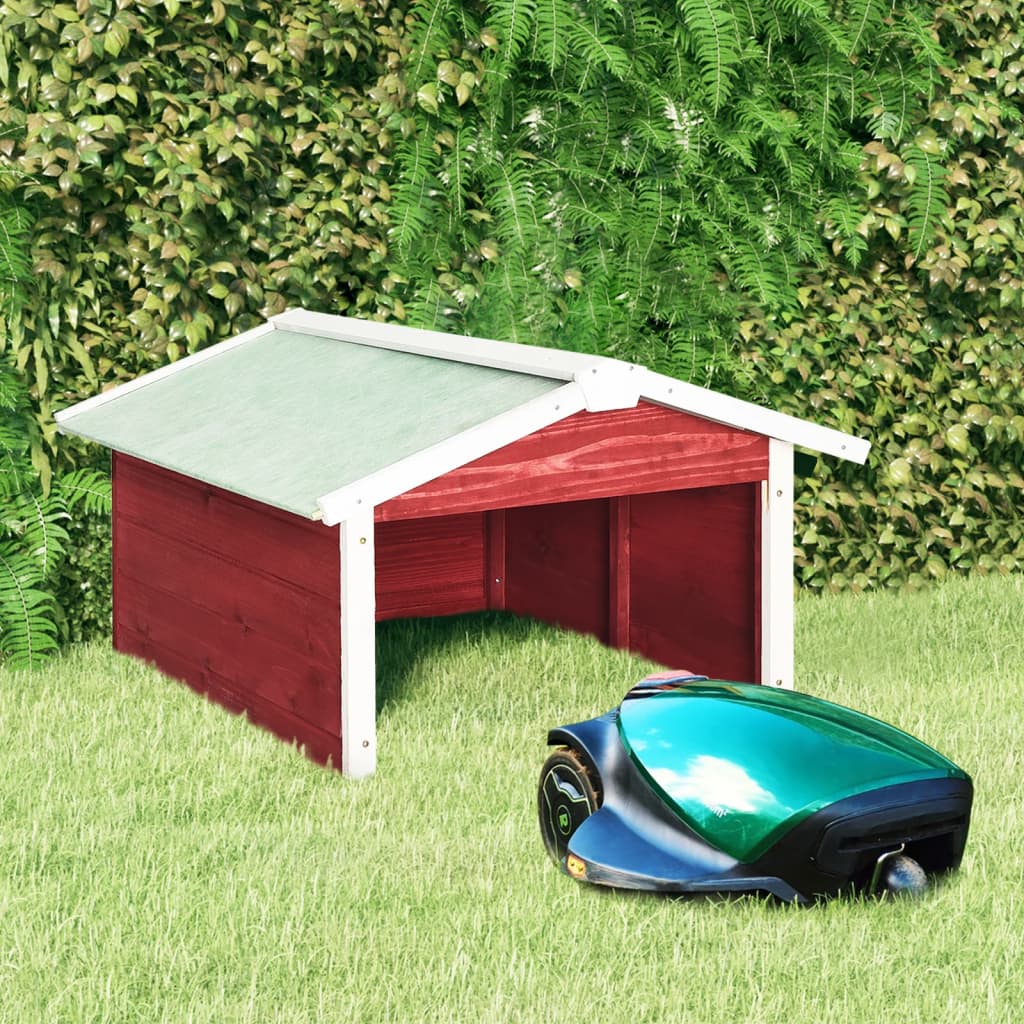 robotic-lawn-mower-garage-28-3-x34-3-x19-7-solid-firwood At Willow and Wine USA!