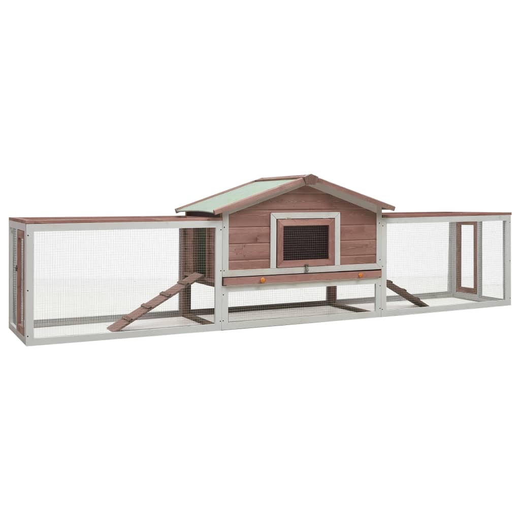 rabbit-hutch-solid-pine-fir-wood-122-x27-6-x34-3 At Willow and Wine USA!