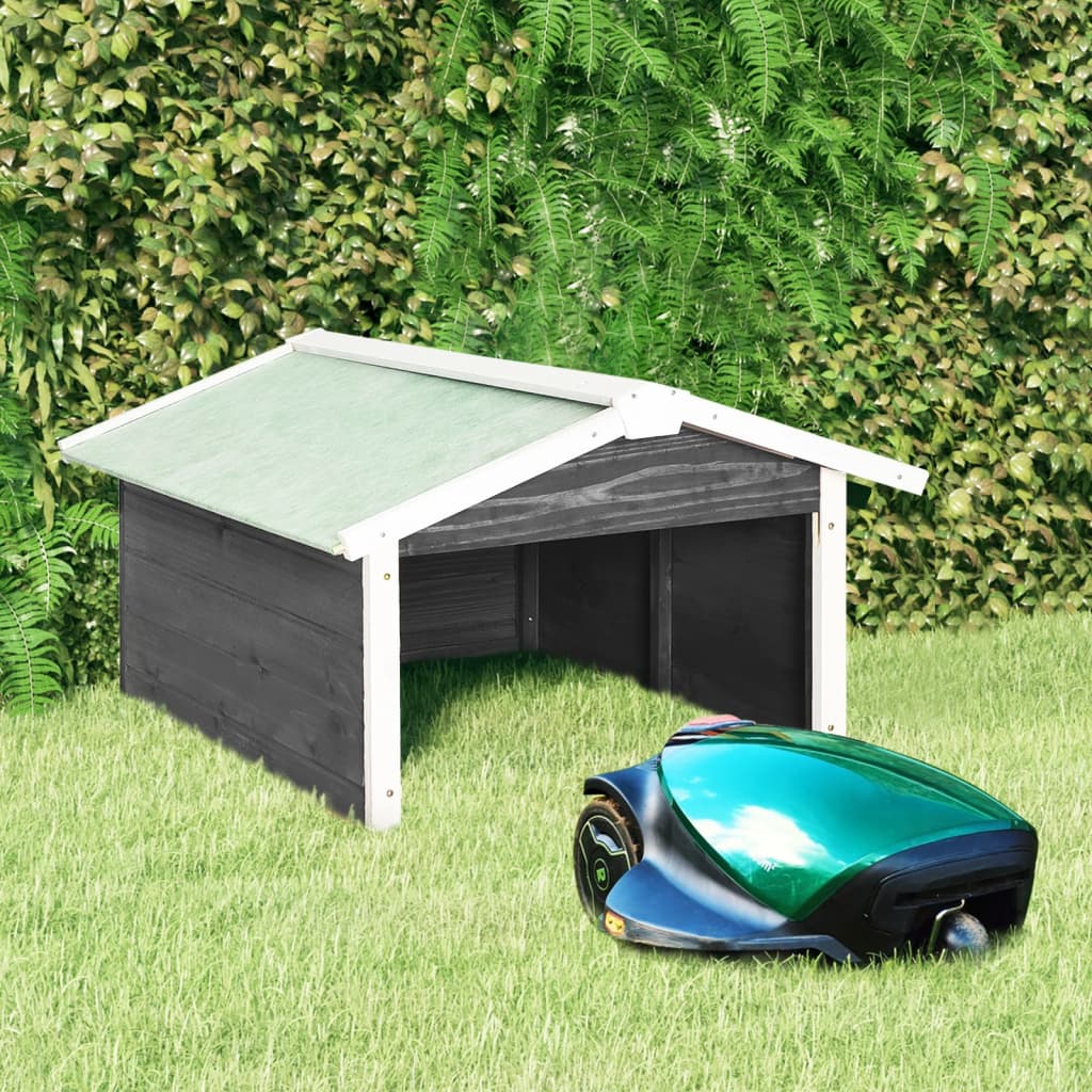 robotic-lawn-mower-garage-28-3-x34-3-x19-7-solid-firwood At Willow and Wine USA!