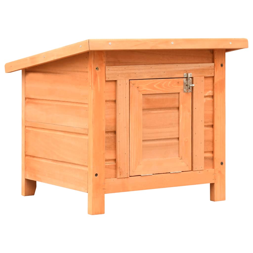 cat-house-solid-pine-fir-wood-19-7-x18-1-x17-1 At Willow and Wine USA!