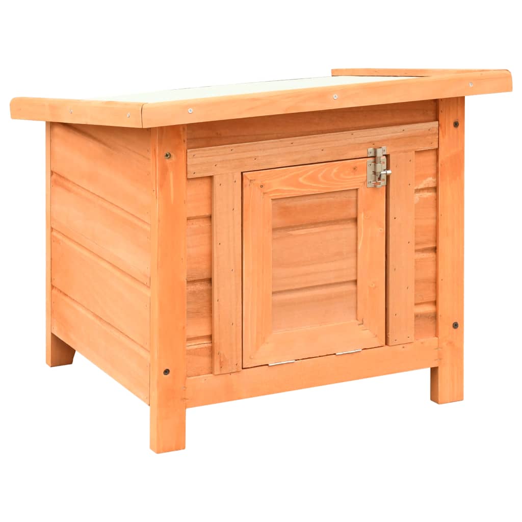 cat-house-solid-pine-fir-wood-19-7-x18-1-x17-1 At Willow and Wine USA!