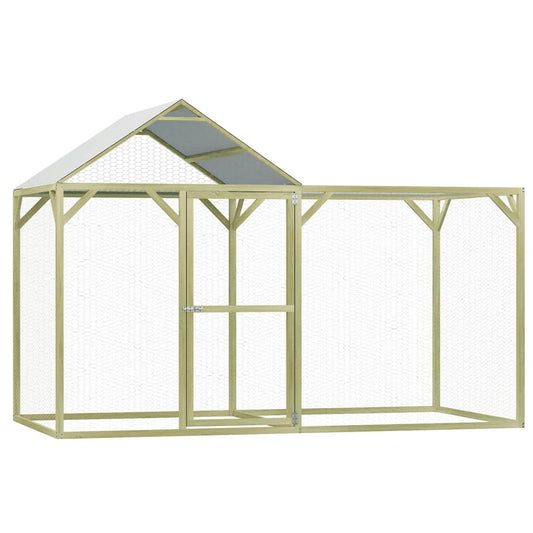 chicken-cage-9-8-x4-9-x6-6-impregnated-wood-pine-and-steel-910781 At Willow and Wine USA!