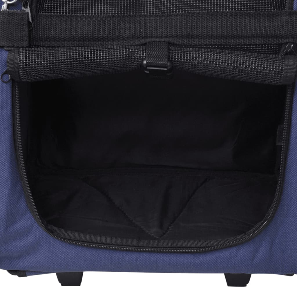 foldable-multipurpose-pet-trolley-blue At Willow and Wine USA!