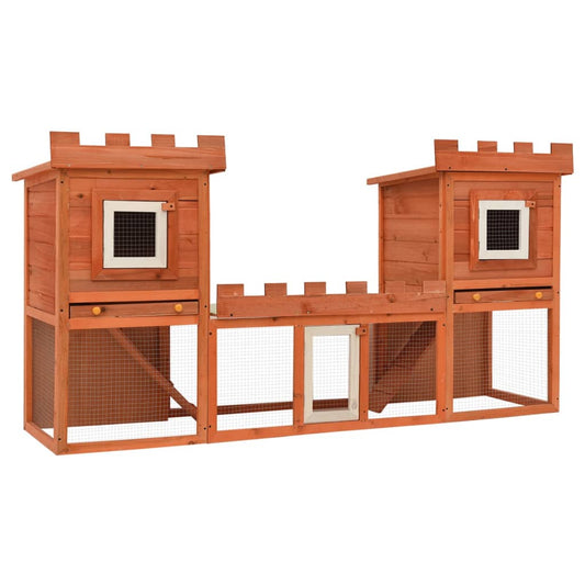 outdoor-large-rabbit-hutch-house-pet-cage-double-house At Willow and Wine USA!