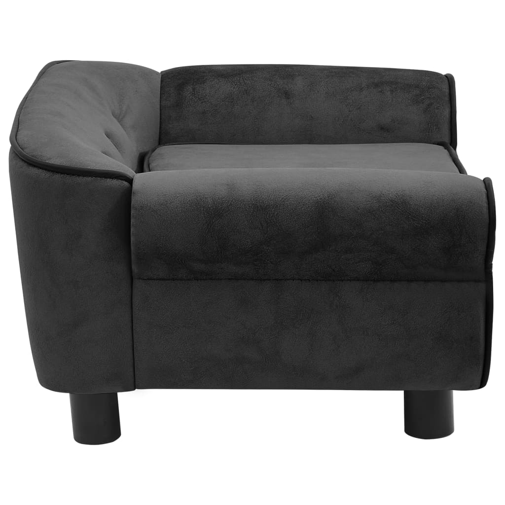 dog-sofa-dark-gray-28-3-x17-7-x11-8-plush At Willow and Wine USA!