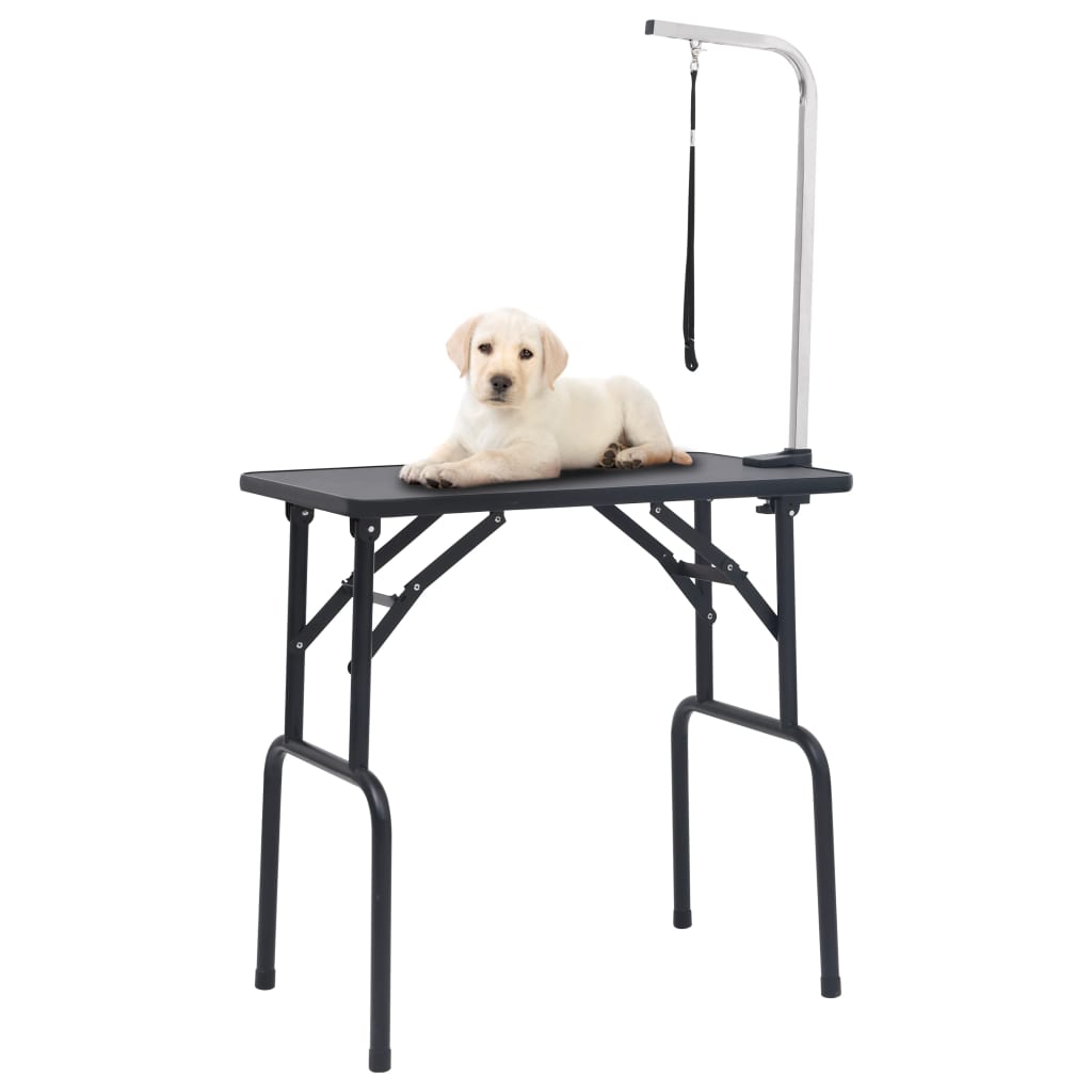 adjustable-dog-grooming-table-with-1-loop-and-basket-863880 At Willow and Wine USA!