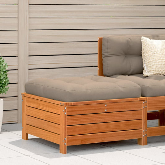 garden-footstool-wax-brown-62x63-5x32-cm-solid-wood-pine-920208 At Willow and Wine!