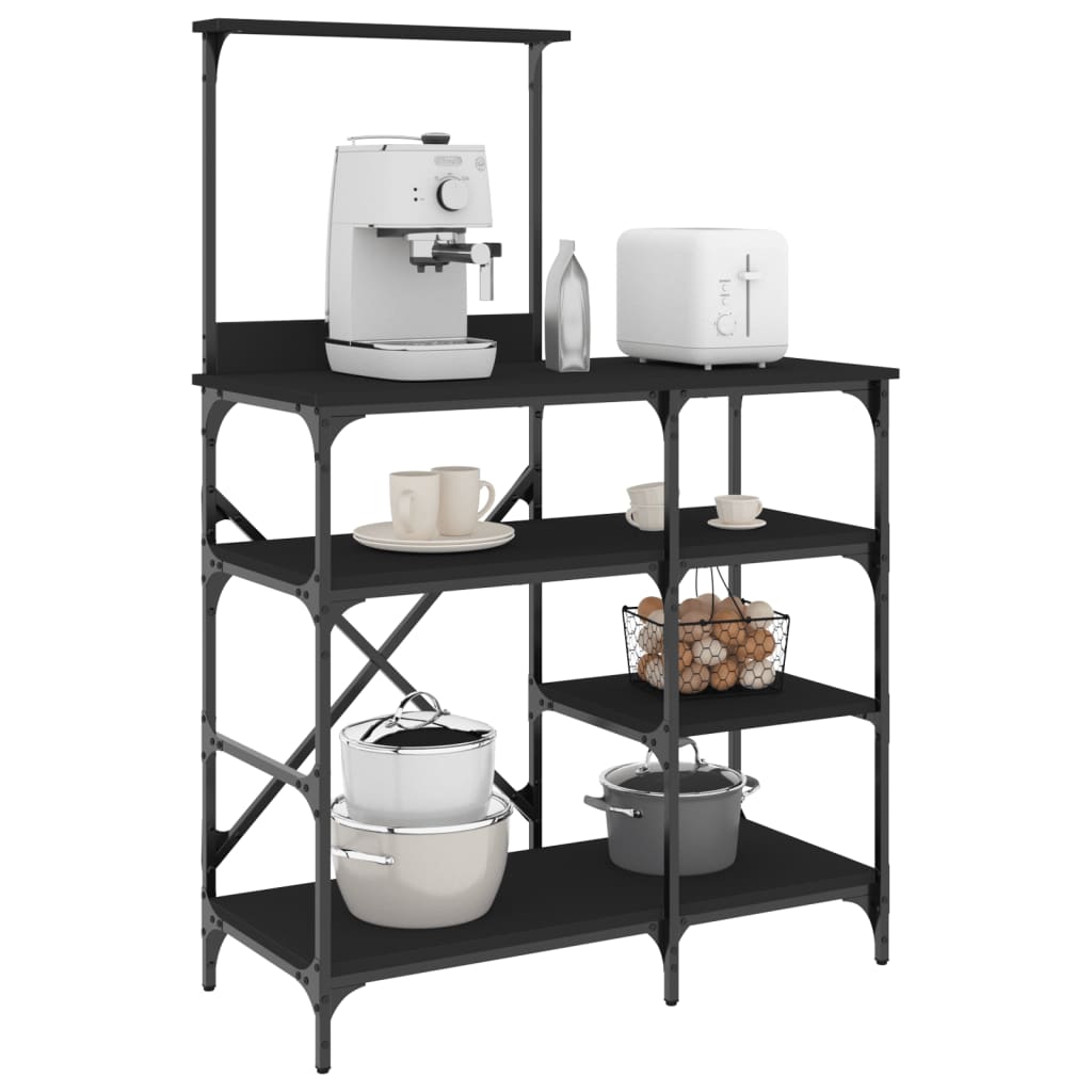 baker-s-rack-grey-sonoma-90x40x132-cm-engineered-wood-and-metal-918829 At Willow and Wine!