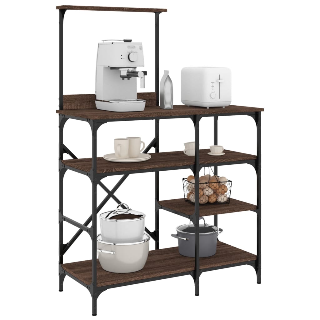 baker-s-rack-grey-sonoma-90x40x132-cm-engineered-wood-and-metal-918829 At Willow and Wine!