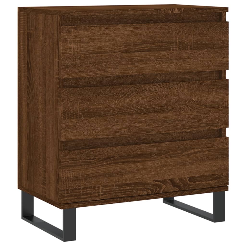 vidaXL Sideboard Brown Oak 60x35x70 cm Engineered Wood