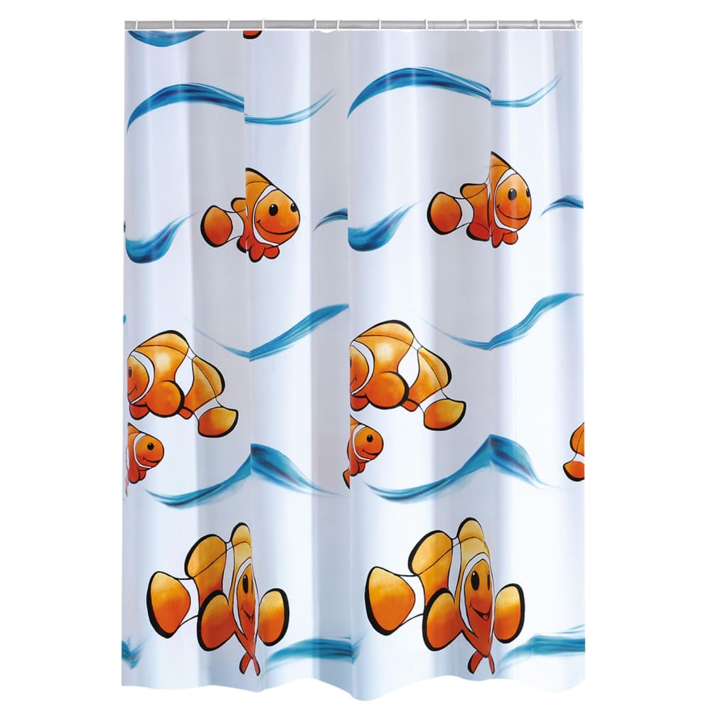 ridder-shower-curtain-clown-vinyl-180x200-cm-920112 At Willow and Wine!