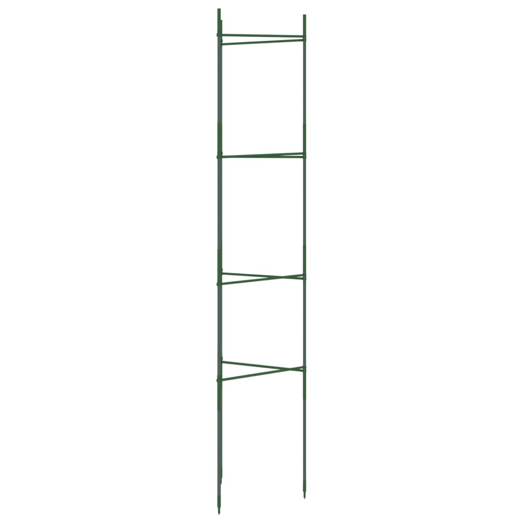 vidaXL Tomato Cage 2 pcs 154 cm Steel and PP