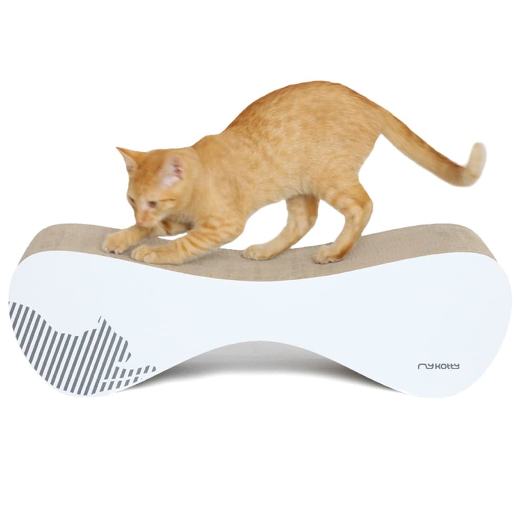 mykotty-cat-scratcher-vigo-71x25x21-cm-white-3084-919883 At Willow and Wine!