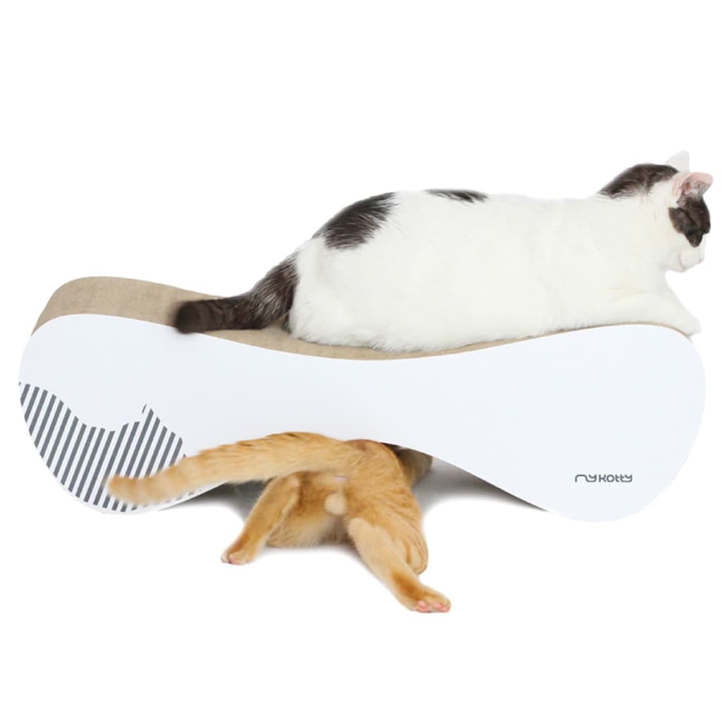 mykotty-cat-scratcher-vigo-71x25x21-cm-white-3084-919883 At Willow and Wine!