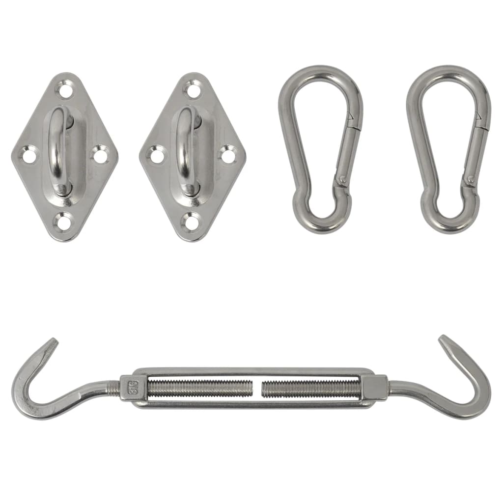 five-piece-sunshade-sail-mounting-kit-stainless-steel-919936 At Willow and Wine!