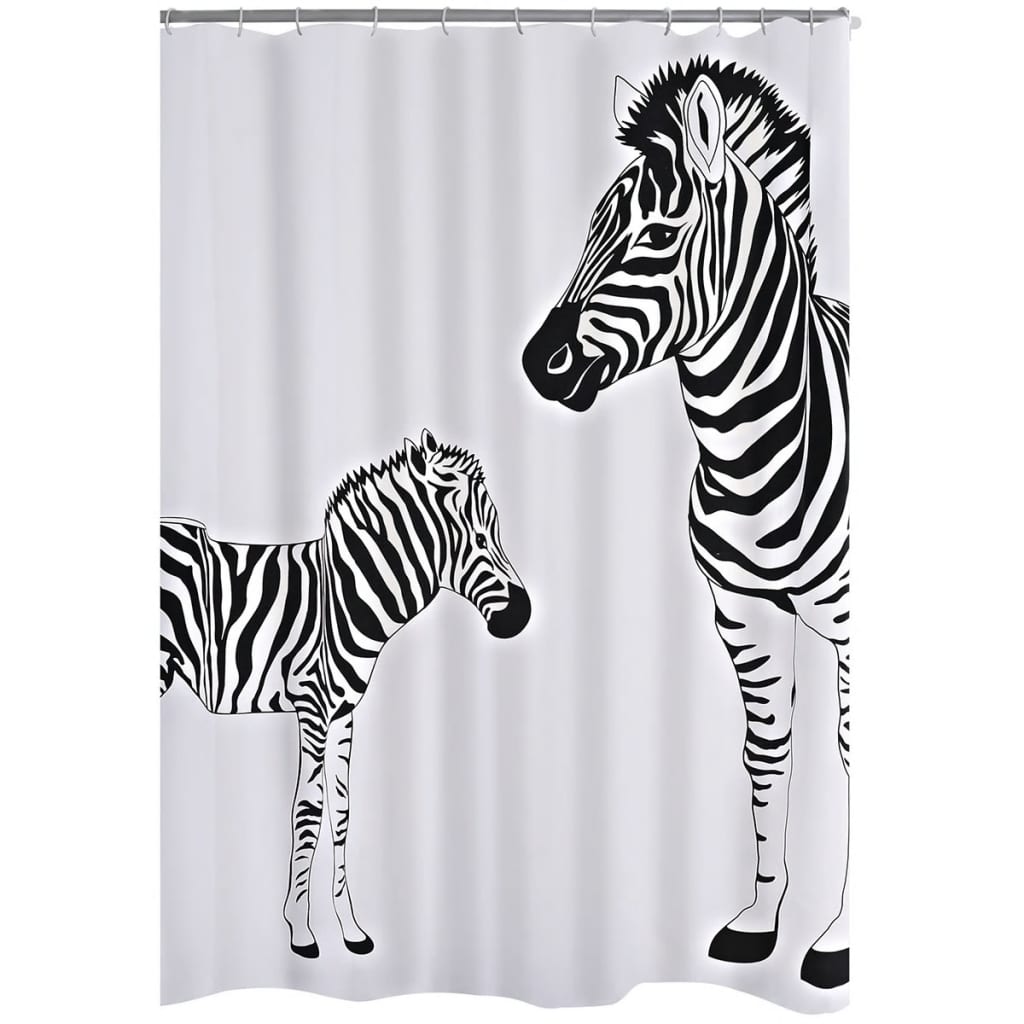 ridder-shower-curtain-zebra-180x200-cm-919923 At Willow and Wine!