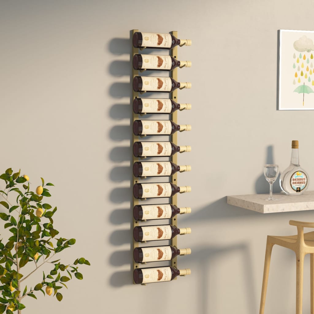 wall-mounted-wine-racks-for-12-bottles-2-pcs-black-iron At Willow and Wine USA!