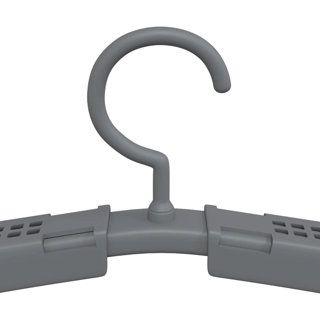 extendable-clothes-hangers-5-pcs-grey-919532 At Willow and Wine!