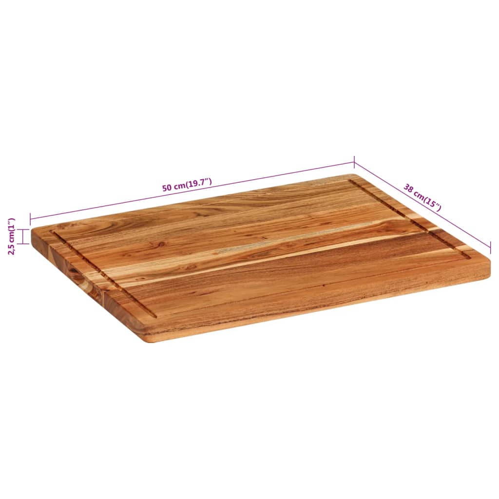 chopping-board-50x38x2-5-cm-solid-wood-acacia-918889 At Willow and Wine!