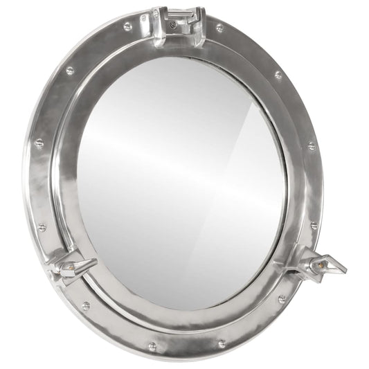 porthole-mirror-wall-hanging-o50-cm-aluminium-and-glass-919607 At Willow and Wine!