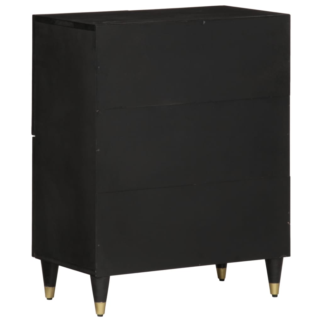 vidaXL Side Cabinet 60x33x75 cm Solid Wood Mango