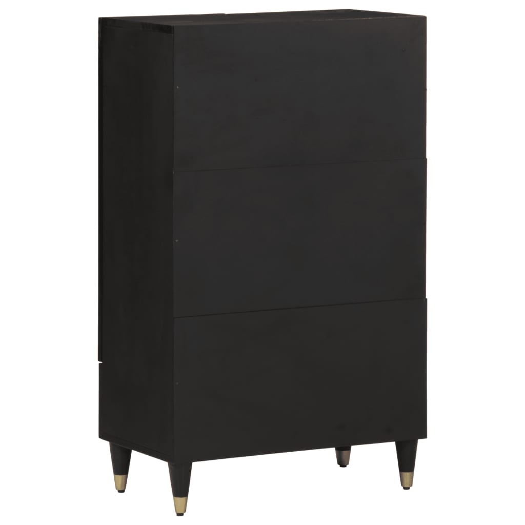 vidaXL Highboard 60x33x100 cm Solid Wood Mango