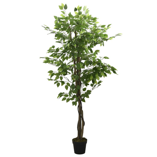 Artificial Ficus Tree 630 Leaves 120 cm Green