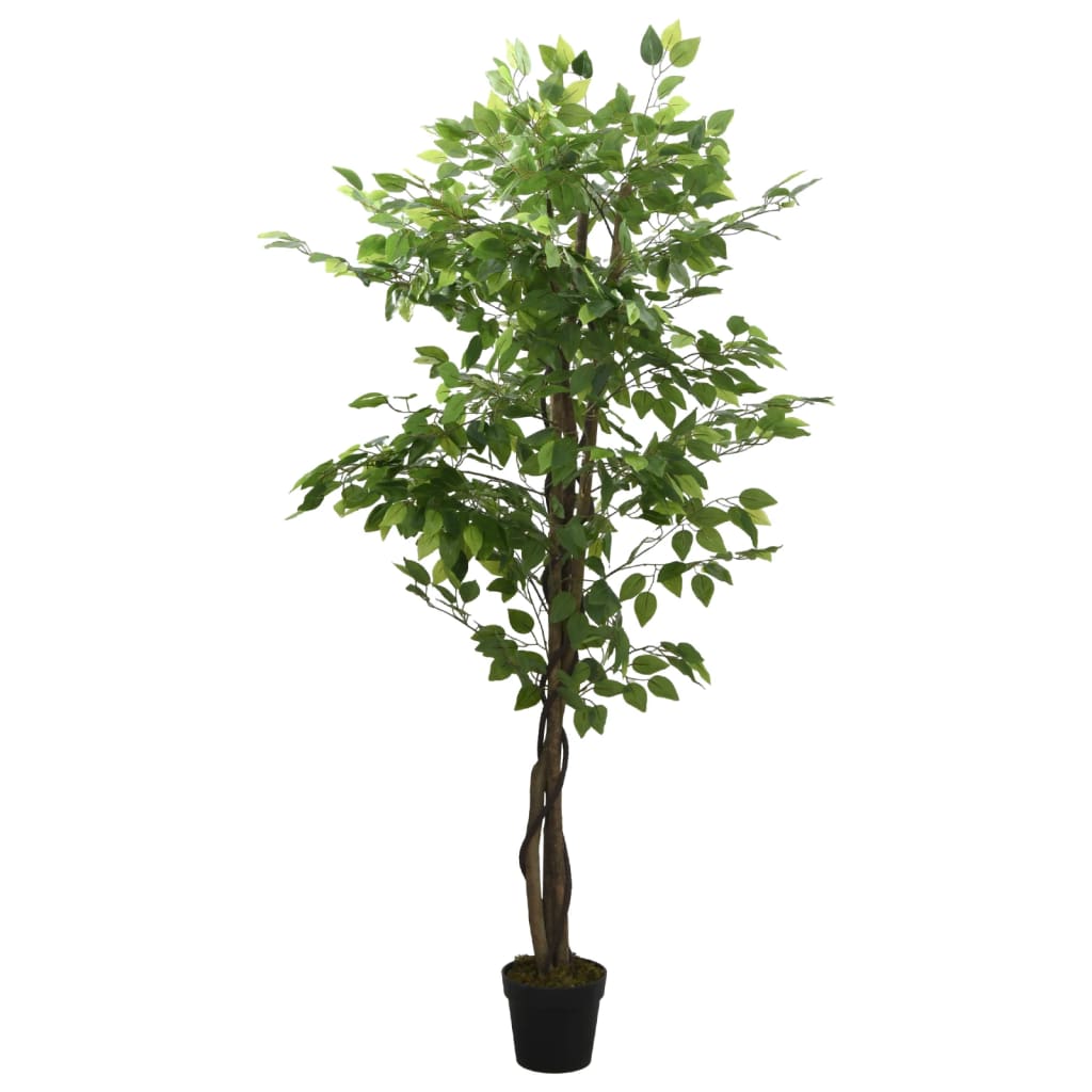 Artificial Ficus Tree 630 Leaves 120 cm Green