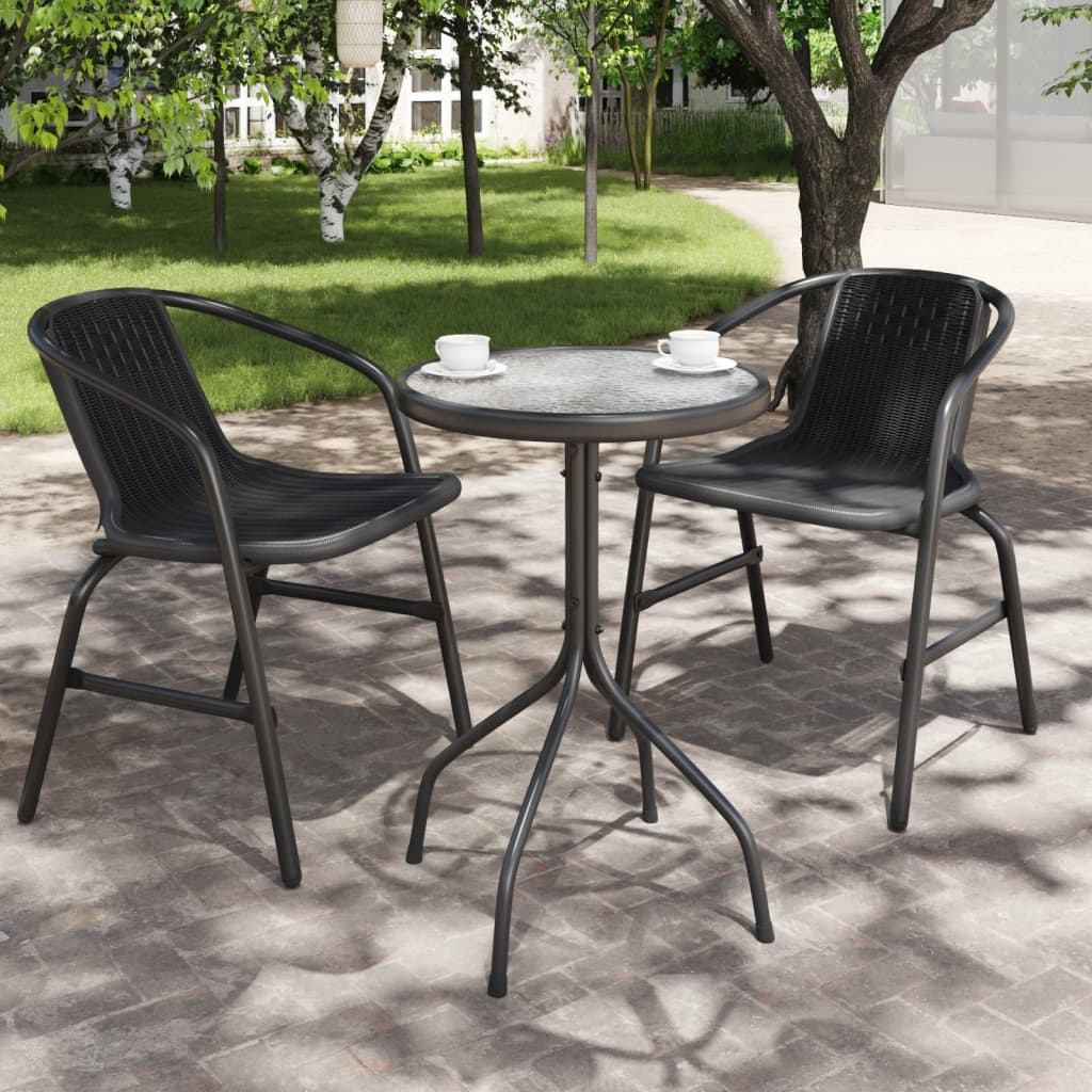 garden-table-o50x71-cm-steel-anthracite-919062 At Willow and Wine!