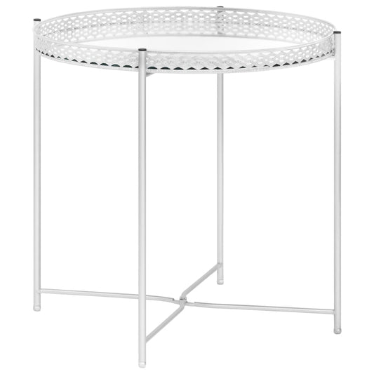 side-table-silver-40x40x41-cm-glass-919195 At Willow and Wine!