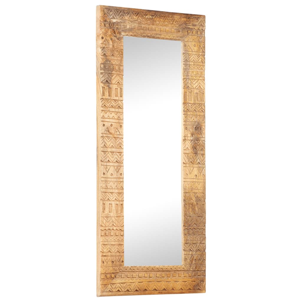 hand-carved-mirror-19-7-x19-7-x1-solid-mango-wood At Willow and Wine USA!