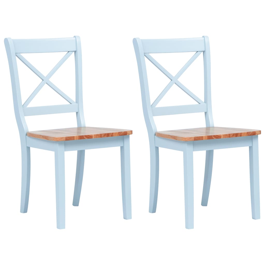 dining-chairs-2-pcs-white-solid-rubber-wood At Willow and Wine USA!