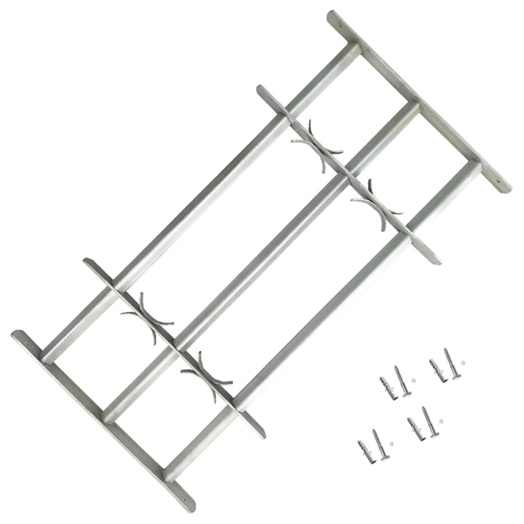 adjustable-security-grille-for-windows-with-2-crossbars-27-6-41-3 At Willow and Wine USA!